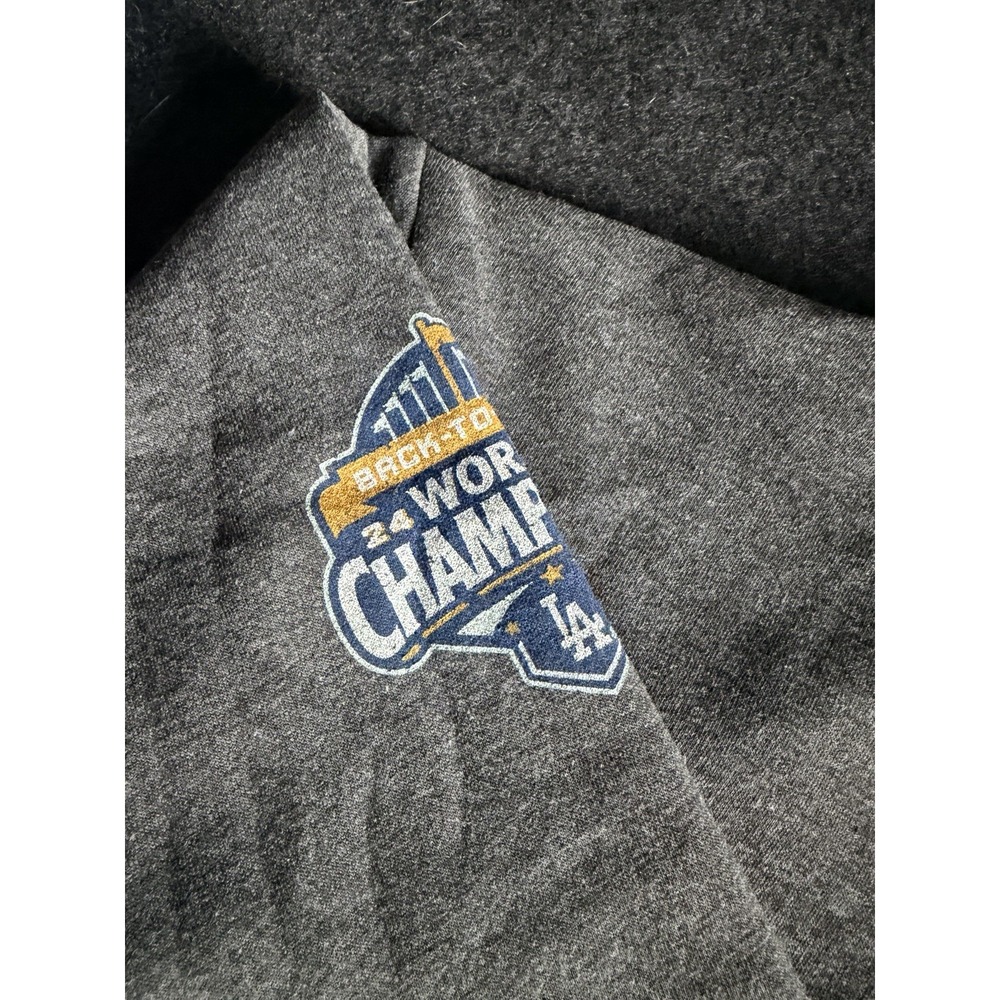 Los Angeles Dodgers XL Hoodie Back 2 Back World Championships LADB2BC Sweatshirt - Picture 3 of 9